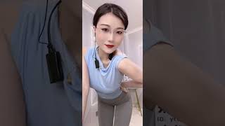 #tiktok #beautiful girl 少妇的却是懂摇的 紧身裤 瑜伽裤 douyin Chinesegirl 竖屏分享