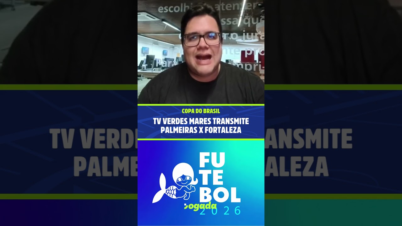 Imagem da notícia TV Verdes Mares transmite Palmeiras x Fortaleza neste domingo