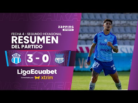 Macará 3 - 0 CS Emelec / Fecha 4 - Segundo Hexagonal  / Liga Ecuabet conectada por Xtrim