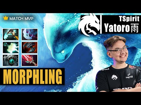 Morphling Safelane | TSpirit.Yatoro | GODLIKE MORPHLING IMBA CARRY YATORO | 7.32d Gameplay Highlight