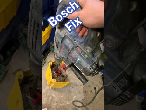 How to strip and service a Bosch GBH5-40DE Hammer for repair.