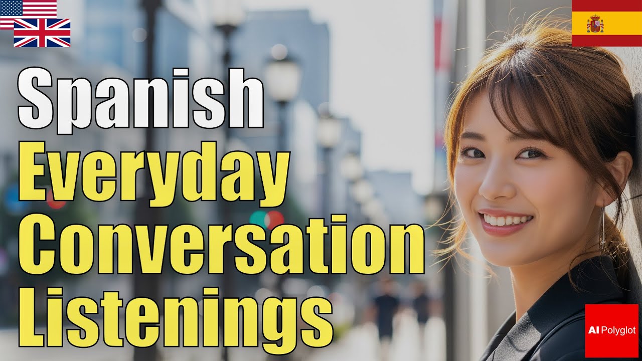 Spanish everyday conversation listening | Natural Listening | Must-Know