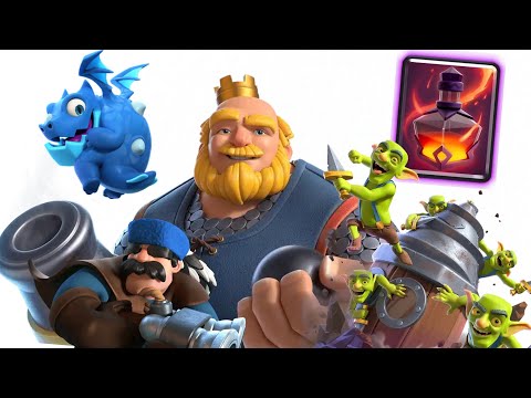 LES 8 PIRES CARTES DE CLASH ROYALE DANS UN SEUL DECK ! 