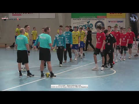 33:25 (18:13) HC Empor Rostock vs. BSV 93 Magdeburg - 27.01.2024