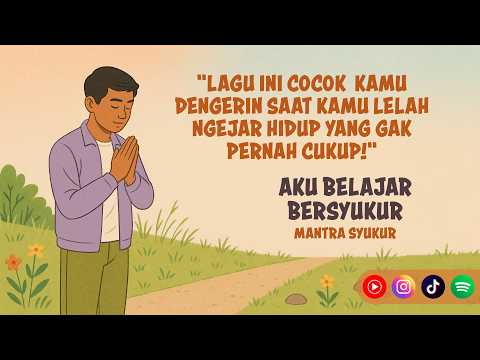 Aku Belajar Bersyukur 🌞 Lagu Afirmasi Positif Mantra untuk Selalu Merasa Cukup ✨