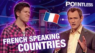 Tough Final Round: What Countries Have French As An Official Language? | Pointless