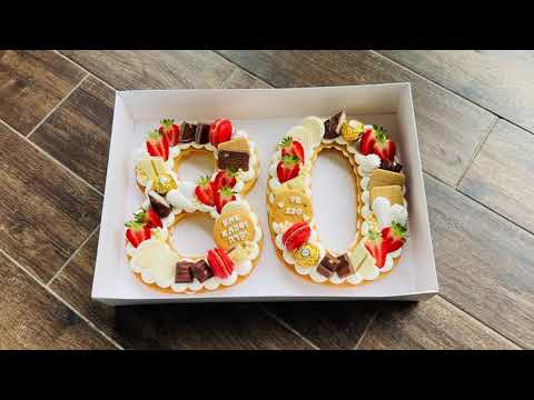 עוגת מספרים 80 - תמונה מהסרטון