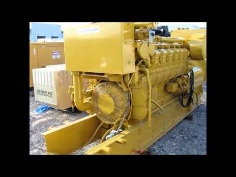 1250kW Cat 3512 MUI Genset