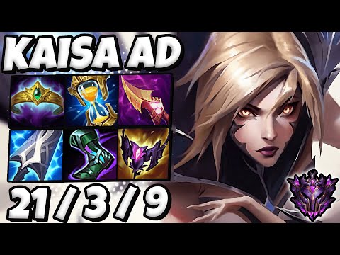 Kaisa vs Aphelios [ ADC ] Ranked Master Korea Patch 11.24 ✅