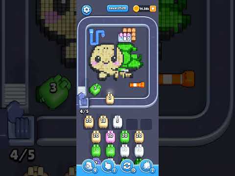 Pixel Flow Level 2520 Walkthrough