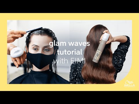 How to Get Glam Hair Waves with EIMI Styling Products...
