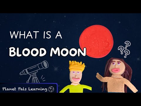 🌕 Wow! The Moon Turns Red?! | What is a Blood Moon? | Science for Kids!