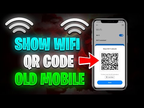 how to show Wi-Fi QR code in old mobile | how to show wifi qr code in old android phone