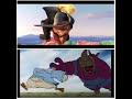 Puss In Boots And Lady Kluck