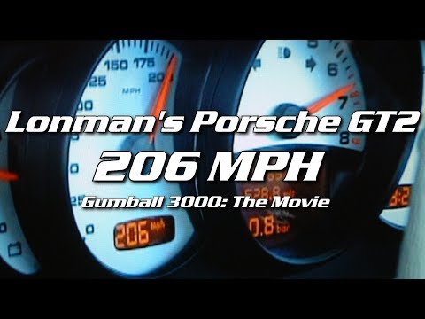 Lonman Porsche GT2 v Mook BPU Supra - Gumball 3000: The Movie (2003)