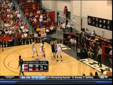 July 21, 2012 - NBATV - NBA Summer League Miami Heat Vs. Portland Trailblazers - Loss (3-2)