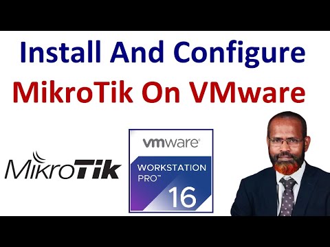 How To Install And Configure MikroTik Router OS On VMware Workstation 2023