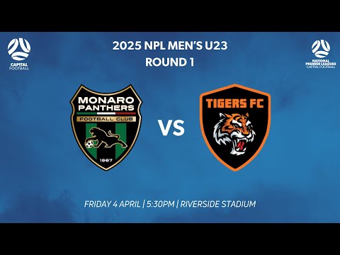 Capital Football NPL Men's U23 Round 1 - Monaro Panthers FC vs Tigers FC