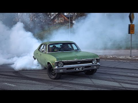 Best Muscle Car Burnouts and Sounds 2025!