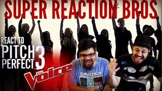 SRB Reacts to Pitch Perfect 3 x The Voice Freedom! &#39;90 x Cups!!!!