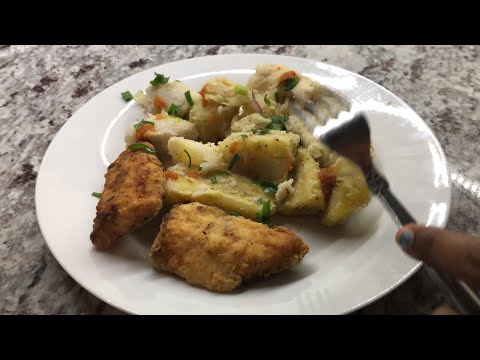 Boil and Fry Provision Guyanese Style