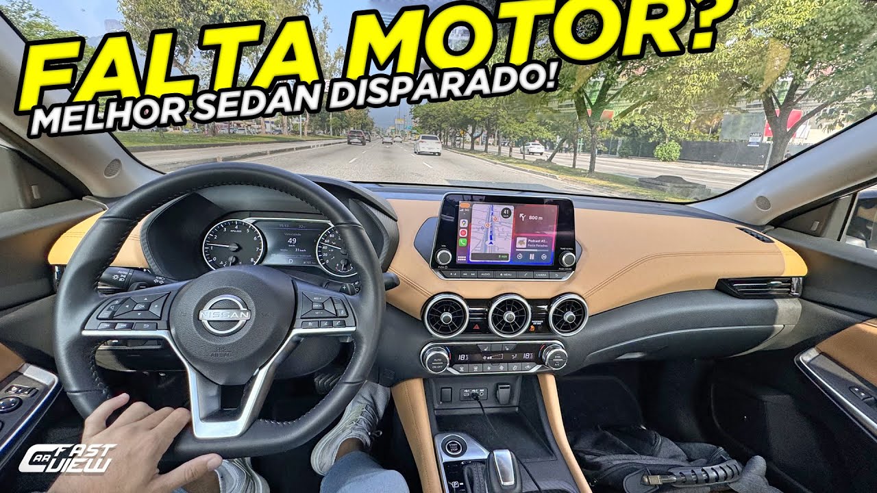 TEST DRIVE NOVO NISSAN SENTRA 2025 COMPROVA QUE É SUPERIOR AO BYD KING E TOYOTA COROLLA? ENTENDA!