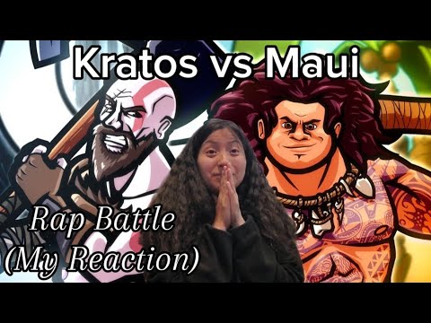 Kratos vs Maui - RAP BATTLE! - ft. Mega Ran & McGuinnsBook (Reaction)