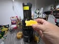 Testing JML Slow Juicer