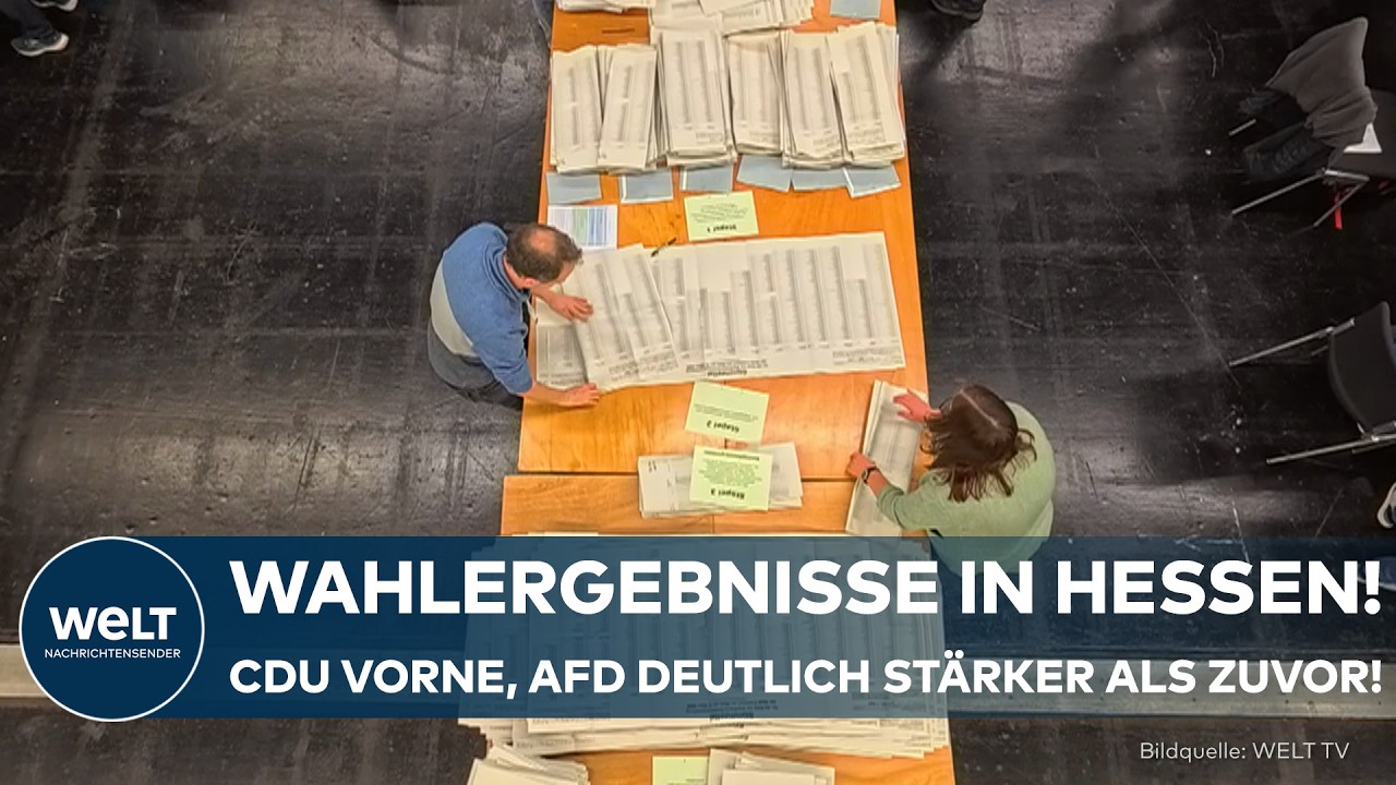HESSEN: CDU verteidigt Platz eins und gewinnt die Kommunalwahl – AfD gewinnt deutlich an Stimmen!