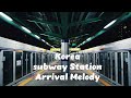 Korean Subway Station Arrival Melody Jingle Sounds Of Missing Korea Korean Rainsounds Subway