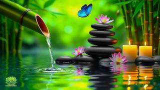 Relaxing Piano with Bamboo Water Sounds 🌿 Healing Music for Mind, Body Balance & Emotional Peace
