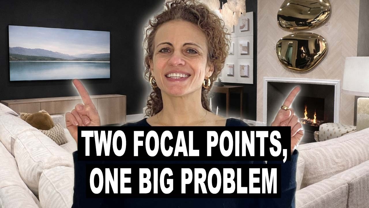 The Best Living Room Layout When TV and Fireplace Are Apart