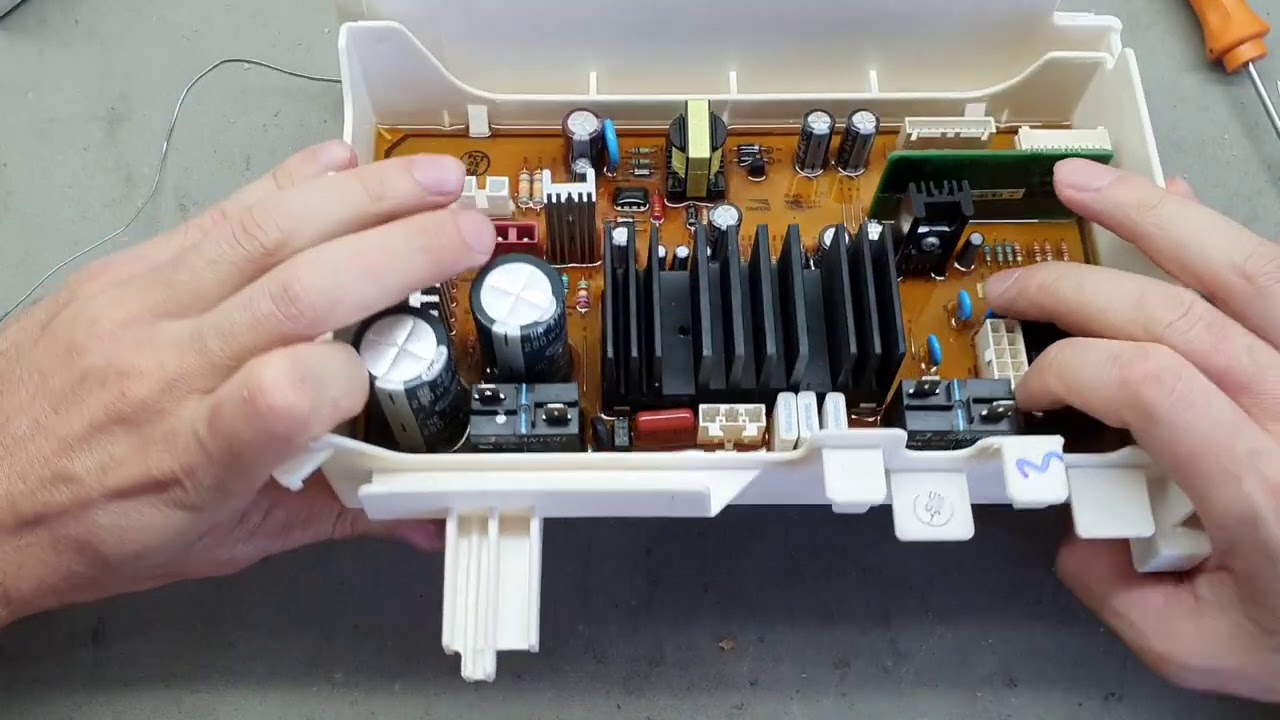 TROCA DE IPM LAVADORA SAMSUNG (erro 3E)