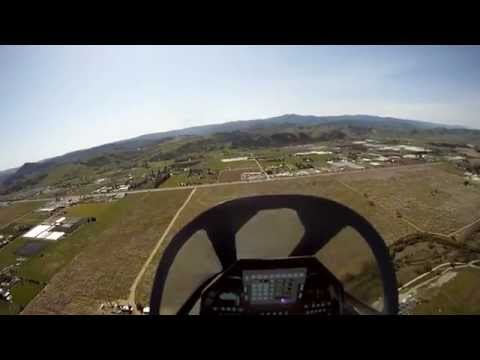 Pilot Ejects from a RC A-10 pov in flight Parachute GoPro
