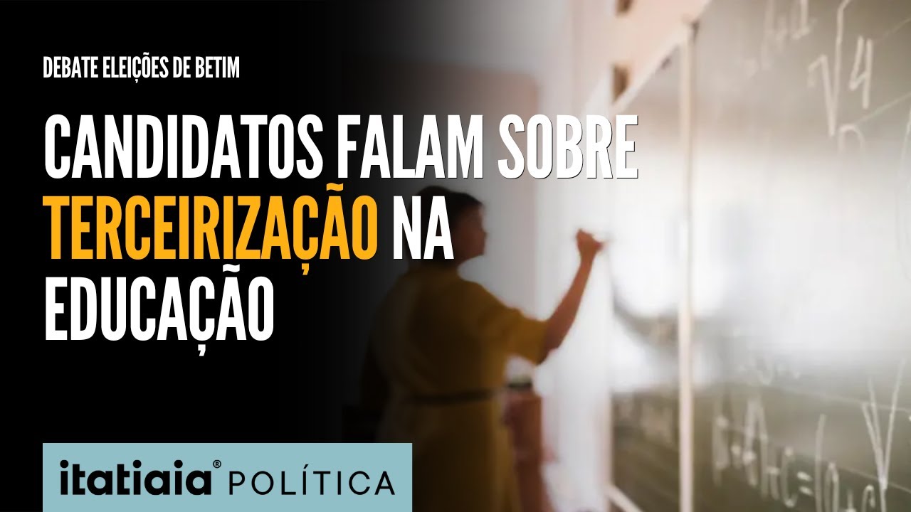 ELEIÇÃO EM BETIM: CANDIDATOS FALAM SOBRE TERCEIRIZAÇÃO NA EDUCAÇÃO E FORMAÇÃO DE SECRETARIADO