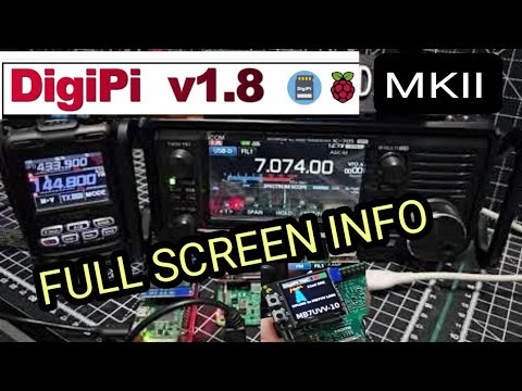 DigiPi - New 18 MKII - FULL SCREEN APRS info