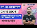 11th Chemistry Chapter 1 Some Basic Concepts Of Chemistry Lecture 1 Introduction