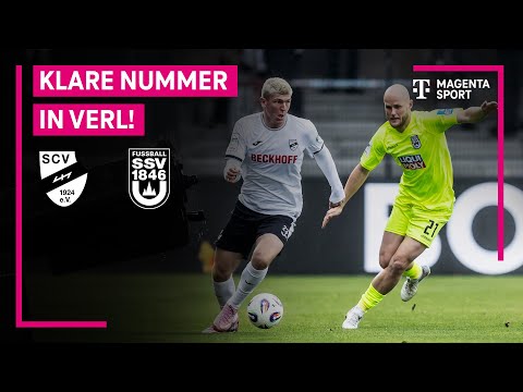 SC Verl - SSV Ulm, Highlights mit Live-Kommentar | 3. Liga | MAGENTA SPORT