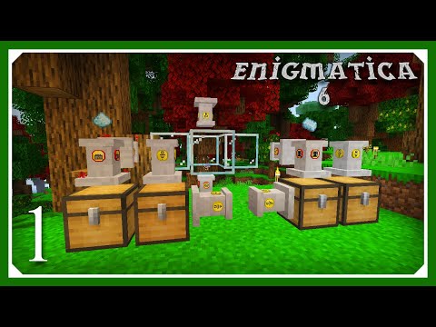 Enigmatica 6 Modpack | Pedestals Mod Ore Doubling! | E01 | 1.16.4 Modpack