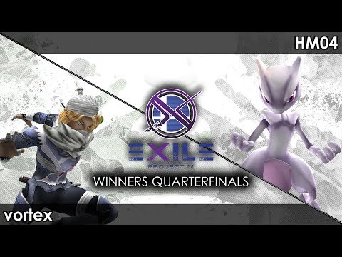 Project M: vortex (Sheik) V RVM | HM04 (Mewtwo) - Exile 120 SSBPM