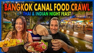 Bangkok Night Food Tour: Canal Dining at Ong Ang | Thai & Indian Street Food Adventure