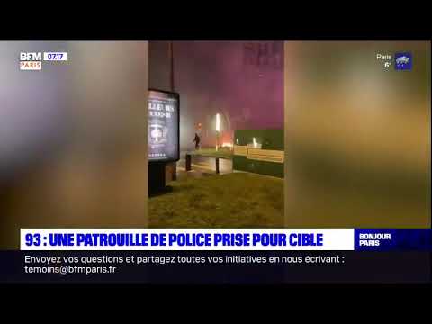Police Cible de tirs de mortiers Aulnay sous bois 3000