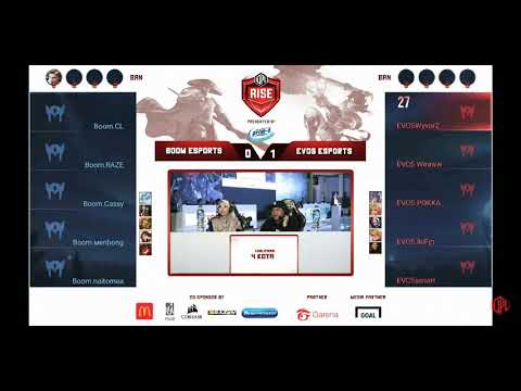 IVPL Final Evos eSports vs Boom.id eSports match 2