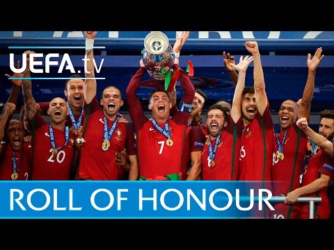 Portugal, Real Madrid, Sevilla: 2016 roll of honour