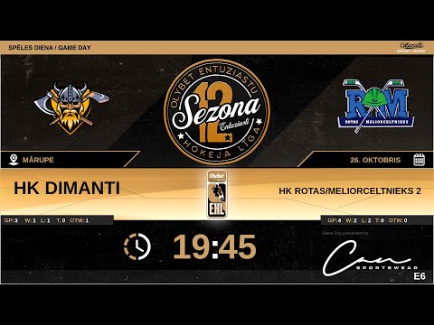 2022 10 26 HK Dimanti - HK Rotas/Meliorceltnieks 2