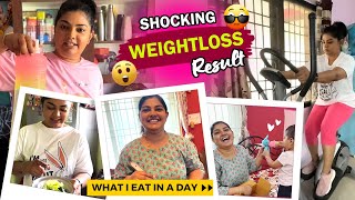 SHOCKING WEIGHTLOSS RESULT🔥😳//What I eat in a day // My diet food🫢…