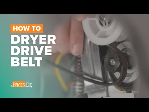 Quick Fix: How to replace the Drive Belt in Your Samsung Dryer (Fixes Not Tumbling) Part 6602-001655