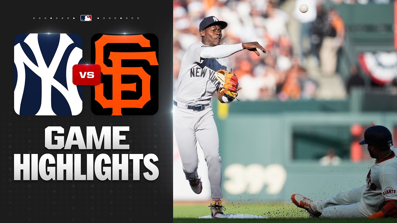 Yankees vs. Giants Game Highlights (3/25/26) | MLB Highlights