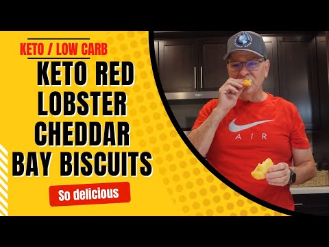 Keto Red Lobster Cheddar Bay Biscuits / keto Recipes / Keto Biscuits /Meal Prepping