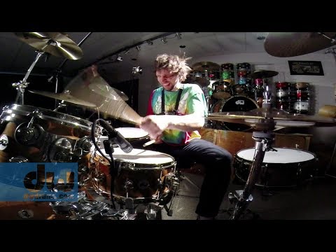 Marco Minnemann plays DW Drums (100% GoPro)